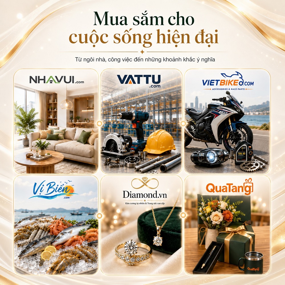 Mua sắm cho cuộc sống hiện đại